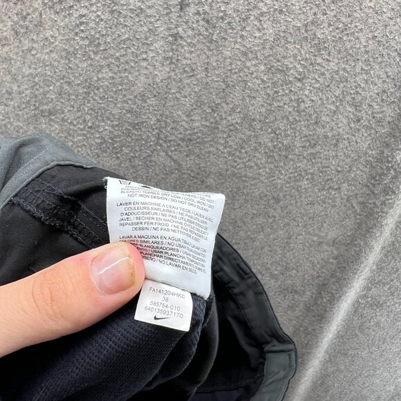 Nike Shorts Mens 36 Gray Chino Flat Front Dri Fit Tour Performance Golf Golfer - Picture 9 of 10